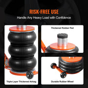 Bild in Galerie-Viewer laden, Amocart Air Jack 3/5 Ton Pneumatic Lifting Jack with Heightened Column Adjustable Handle Thick Rubber Pad for Sedan SUV Pickup
