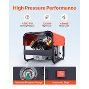 Charger l'image dans la visionneuse de galerie, Amocart PCP Air Compressor 4500PSI/30Mpa Diving Scuba Tank Double-Cylinder Auto Stop with External Water &amp; Fan Cooling System
