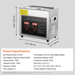 SucceBuy 2L 3L 6L 10L 22L 30L Ultrasonic Cleaner Stainless Steel Portable Heated Cleaning Washing Machine Ultrasound Appliance