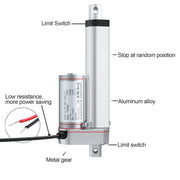 Load image into Gallery viewer, 1500N 150kg Linear Actuator With Remote Control 4mm/s Speed Linear Actuator For Window Door Opener 100mm 150mm 200mm Stroke

