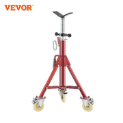 Charger l'image dans la visionneuse de galerie, Amocart Pipe Holding Stand Folding Tripod Jack 3 Types Heights 12in Pipeworking Supporting Clamped Tool with Roller Head
