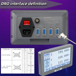 NEW SDS200S 3VA DRO 2 3 4 Axis Digital Readout Milling Lathe LCD DRO 110V /220V Display Counter Screen Monitor 3 Axes Indicator