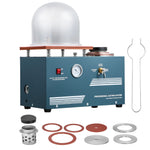 SucceBuy Vacuum Investing Casting Machine Convenient Oil Injection Port Precision Pressure Gauge 11 x 11in Workbench for Jewelry