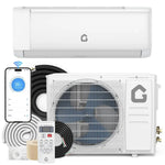 18000 BTU Mini Split Air Conditioner Heat Pump System,SEER2 19 Ductless Inverter AC Unit System with WiFi, Compatible, Custom