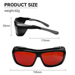 Laser Safety Glasses 190-2000nm 10600nm OD6 CO2 Laser Protection goggles 1064 532 200-2000nm IPL laser glasses Laser protection