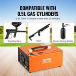 SucceBuy PCP Air Compressor  4500PSI Portable PCP Airgun Compressor Auto-Stop Oil Free Pump for Air Rifle Scuba Diving Bottle