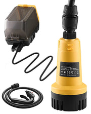 Charger l'image dans la visionneuse de galerie, Amocart Cordless Submersible Water Transfer Pump 528GPH &amp; G3/4" Garden Hose Compatible with Dewalt 20V MAX Battery (No Battery)

