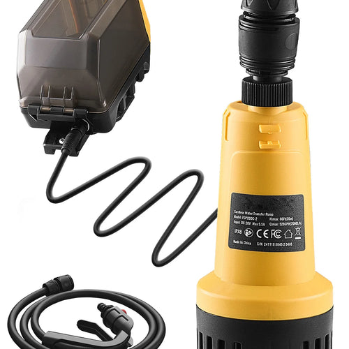 Amocart Cordless Submersible Water Transfer Pump 528GPH & G3/4