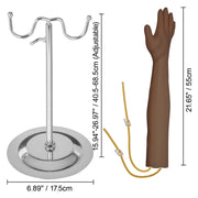 Bild in Galerie-Viewer laden, Amocart Intravenous Practice Arm Kit PVC High Simulation Nurse Blood Drawing Practice Injection Model Arms Medical Kit School
