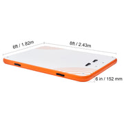 Charger l'image dans la visionneuse de galerie, Amocart Inflatable Floating Dock Non-Slip Water Floating Dock Mat with Detachable Ladder Floating Platform Island Raft for Pool
