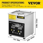 【Premium】Amocart 2L 3L 6L 10L 15L Upgraded Ultrasonic Cleaner Lave-Dishes Port le Washing  hine Diswasher   Home Appliances