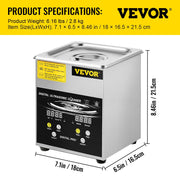 Charger l'image dans la visionneuse de galerie, 【Premium】Amocart 2L 3L 6L 10L 15L Upgraded Ultrasonic Cleaner Lave-Dishes Port le Washing  hine Diswasher   Home Appliances

