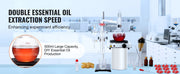 Bild in Galerie-Viewer laden, Amocart Essential Oil Distillation Kit 500ml 2L Distillation Apparatus 3.3 Boro Lab Glassware Distillation Kit w/ Heat Plate
