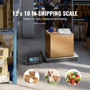 Bild in Galerie-Viewer laden, Amocart 440lbs Digital Shipping Scale with Timer Tare Function HD LCD Screen Portable Package Postal Scale for Home Post Office
