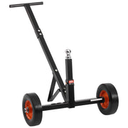 Charger l'image dans la visionneuse de galerie, Amocart 600lbs Tongue Trailer Dolly with 16.5-22in Adjustable Height &amp; 1-7/8 in Hitch Ball Steel Boat Mover for Moving Car Rvs
