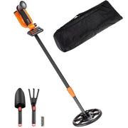 Bild in Galerie-Viewer laden, Amocart Metal Detector for Kids 6 Inch 25''-37'' Adjustable Length IP68 Waterproof Search Coil &amp; LCD Display for Detecting Gold
