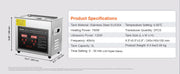 Bild in Galerie-Viewer laden, Amocart 2L 3L 6L 10L 22L 30L Ultrasonic Cleaner Stainless Steel Portable Cleaning Washing Machine Ultrasound Home Appliance
