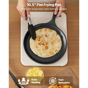 Charger l'image dans la visionneuse de galerie, Amocart 8 10 Inch Tortilla Press Cast Iron Tortilla and Roti Maker Heavy Duty Tortilladora Press Pataconera Makers w/Handle

