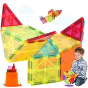 Bild in Galerie-Viewer laden, Amocart 180PCS Magnetic Building Blocks Construction Children Magnet Tiles Montessori Educational Toys for Kids Birthday Gifts
