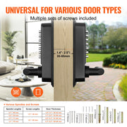 Load image into Gallery viewer, Amocart Mechanical Keyless Entry Door Lock Single/Double -Sided 14 Digit Keypad and Handle Embedded
