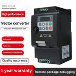 VFD 0.75KW 1.5KW 2.2KW 4KW 5.5KW Frequency Inverter 1PH/3PH 220V 380V Output Frequency Converter Variable Frequency Drive