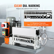 Charger l'image dans la visionneuse de galerie, Amocart Electric/Manual Wire Stripping Machine Cable Stripper Wire Peeler 370W 1.5-36mm 11 Channels for Scrap Copper Recycling
