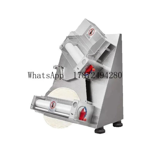 SucceBuy Pizza Dough Roller Sheeter Stainless Steel Adjustable Thickness Dough Machine for Pasta Maker Equipment