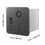 Amocart RV Tankless Water Heater Instant Shower 15 x 15 in  Optimized Comfort Performance Hot Water Ideal for RVers' Family