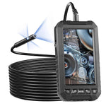 Amocart Endoscope Camera Dual Lens Borescope 5" Screen 1080P Inspection Camera with LED Lights Waterproof for Auto Plumbing