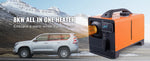Amocart  Air Heater Bluetooth All-on-one  Heater with LCD Portable Parking Heater for Trailer Camper Van Boat