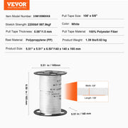 Bild in Galerie-Viewer laden, Amocart Polyester Pull Tape Mule Flat Rope Printed Webbing Cable Pulling Tape for Packaging Gardening Electrical Conduit Work
