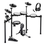 Amocart Electric Drum Set 32 Drum Kits & 480 Sounds, USB MIDI Supported 8 / 10 in Quiet Mesh+10 in Cymbals Drum Sticks Easy Use