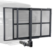 Charger l'image dans la visionneuse de galerie, Amocart Hitch Mount Carrier 500LBS Mobility Scooter Carrier with Folding Ramp Iron Trailer Hitch Rack Basket Straps
