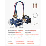 SucceBuy Electromagnetic Gas Pipe Cutting Machine 2"-30"/Min Automatic Beveler for 0.2"-4" Thick Tube Features Adjustable Angles