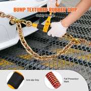 Bild in Galerie-Viewer laden, Amocart 2/4pcs Ratchet Chain Binders 1/4"-5/16" Load Binder with 2 Hooks Tie Downs Tow Chain for Flatbed Trailer Transport
