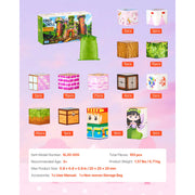 Load image into Gallery viewer, Amocart 100PCS Magnetic Blocks Princess Castle Set Magnetic Building Cubes STEM Montessori Sensory Toys for Kids Birthday Gift
