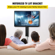 Bild in Galerie-Viewer laden, Amocart Remote TV Lift Motorized Cabinet TV Mount Bracket Electirc Actuator Lift Column DC Motor Height Adjustable Plasma LCD
