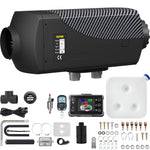 Amocart 8KW Diesel Air Heater Muffler Diesel Heater 12V Remote Control Diesel Parking Heater with LCD Switch for Car Truck Boat