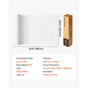 Load image into Gallery viewer, SucceBuy Heat Transfer Vinyl Glossy HTV Iron on Vinyl Roll Easy to Cut and Weed Strong Adhesion Compatible with Cutting Machines
