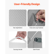 Charger l'image dans la visionneuse de galerie, Amocart Bed Wedge Pillow 3 Pcs Adjustable Orthopedic Bed Wedge Set Post Surgery Pillow for Acid Reflux Back Pain Snoring Relief
