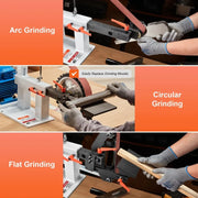 Charger l'image dans la visionneuse de galerie, Amocart Belt Grinder Sander 72 X 2-Inch Variable Speed Polisher 1500W Polishing Grinding Machine for Metalworking Knife Making
