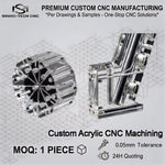 Custom Laser CNC Cut Clear Acrylic Board, Highly Transparent Plastic Sheet, Laser Polished Smooth Edges, 1pc Customization