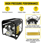 TUXING TXEDM042 300Bar PCP Air Compressor High Pressure Auto Stop With Double Filter Device for Scuba Diving Tank PCP Air Rifle