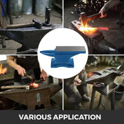 Bild in Galerie-Viewer laden, Amocart Anvil Blacksmith Forged Metal Work Jewelry Metalsmiths Metal Riveting Flattening Forging Forming Bench Hand Tools 45KG
