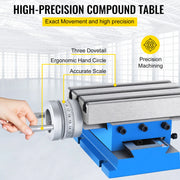 Charger l'image dans la visionneuse de galerie, Amocart Milling Working Table 7.3 X 4 Inch Worktable Compound Slide Table for All Drill Stands Bench Drilling Milling Machine

