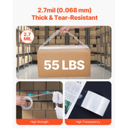 Load image into Gallery viewer, SucceBuy 6/24 Rolls 7.6CM 70M High Viscosity Clear Adhesive Tape Transparent Packaging Tape for Office Wrapping Express Packing
