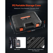 Charger l'image dans la visionneuse de galerie, Amocart Bit Socket Set 107-Piece SAE and Metric Hex/Torx/External Torx/Tamper-Proof/Extra Long S2 Alloy Steel and Cr-V Steel
