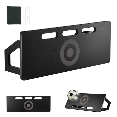 SucceBuy Soccer Rebounder Board Portable Soccer Wall with 2 Angles Rebound Foldable HDPE Kickback Rebound Board for Adults