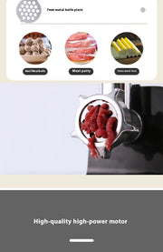 Bild in Galerie-Viewer laden, Amocart Electric Meat Mincer Chopper Heavy Duty Food Processors Kitchen Appliances Commercial Grinder Machine
