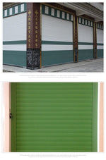 Any Size Custom Modern Villa Automatic Aluminum Roller Shutter Garage Door Thickened Secure Anti Theft Residential Garage Door